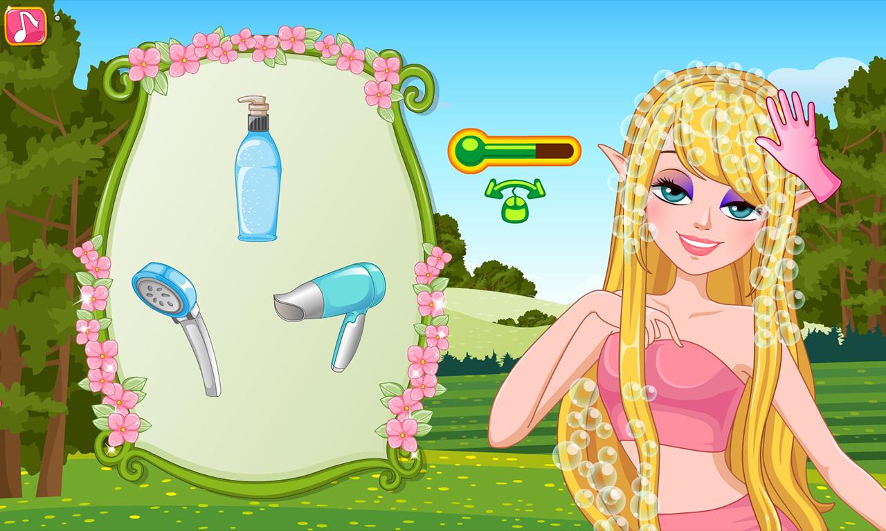 Princess fairy hair salon APK for Android Download