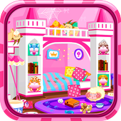 آیکون‌ Princess room cleanup