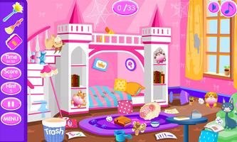 Princess room cleanup پوسٹر