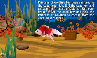 Princess of Goldfish Escape imagem de tela 1