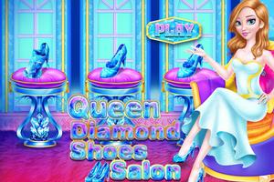 Queen Diamond Shoes Salon poster