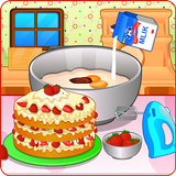 Cooking strawberry short cake