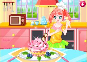 fashion game making cake, dress up game Screenshot 2