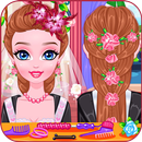 Wedding hairstyles game APK