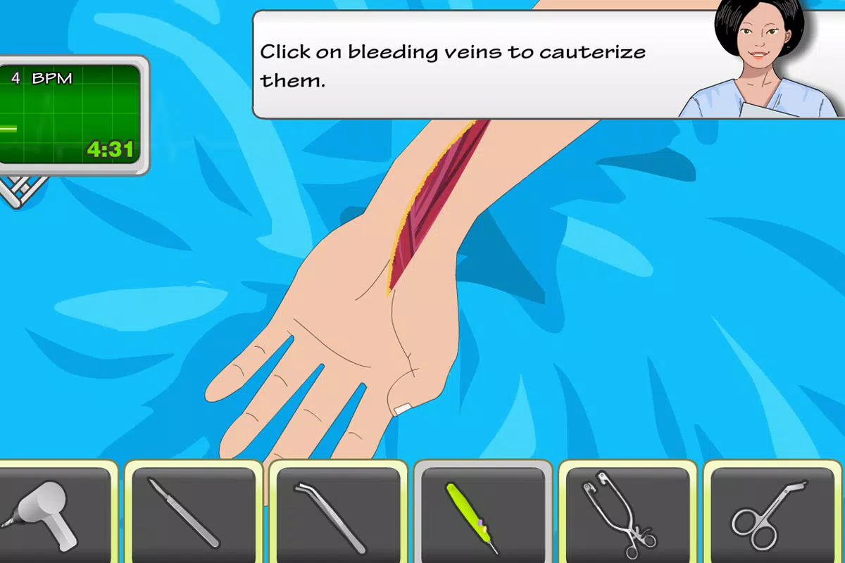 Operate Now: Arm Surgery - Jogo Gratuito Online