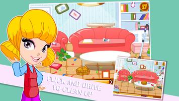 Baby Cinderella House Cleaning capture d'écran 1