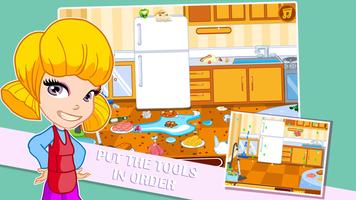Baby Cinderella House Cleaning capture d'écran 2
