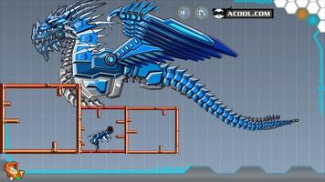 Toy Robot War:Robot Ice Dragon Cartaz