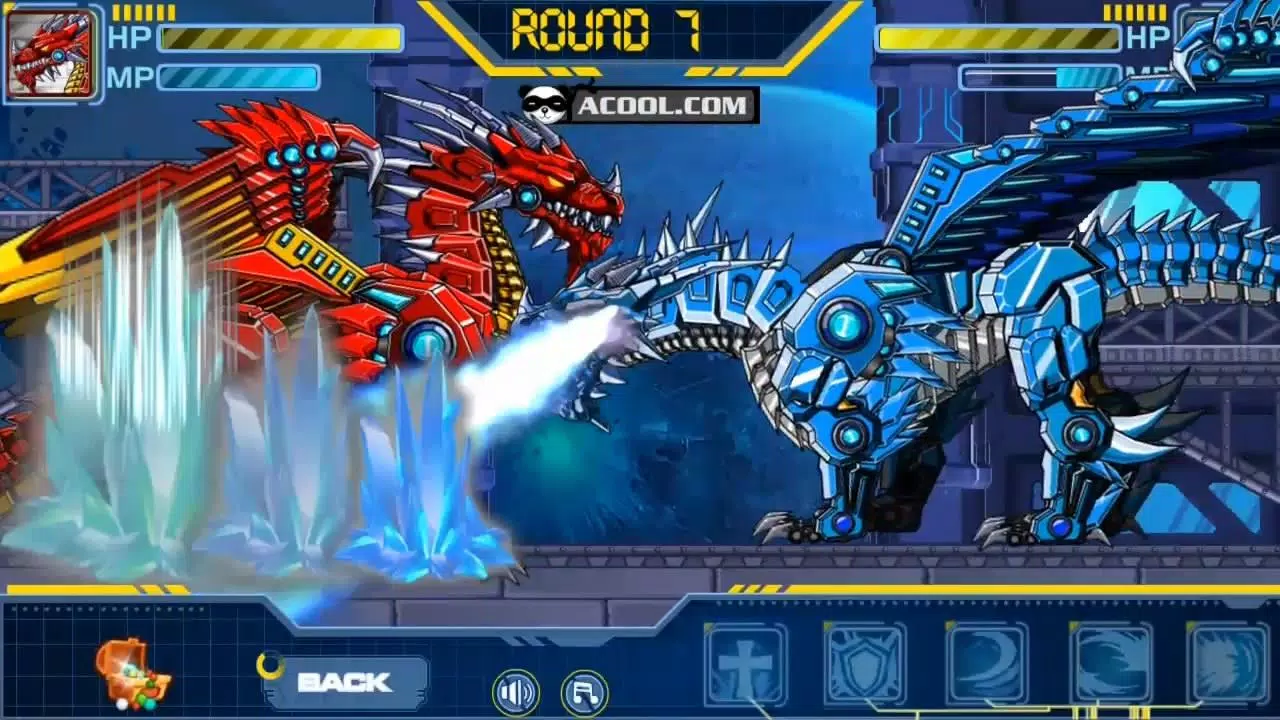 Dragão de Gelo Robô (Robot Ice Dragon) Jogo de PC 