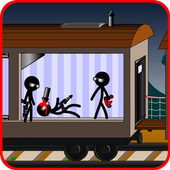 Stickman Death Train icon