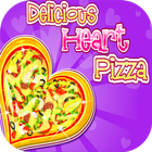 Delicious Heart Pizza - Pizza Maker icon