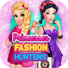 Princesses Fashion Hunters - Fashion Girls Games icône