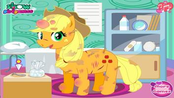 Apple Jack Pony Feet Doctor - Free Fun Girls Games capture d'écran 2