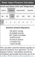 AJ Water Vapor Pressure पोस्टर