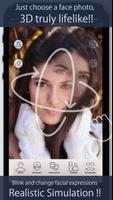 Gesichts Simulation - FaceSim Plakat