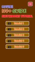 Guide SketchBooks Pro - tutorial Draw Paint Edit تصوير الشاشة 2