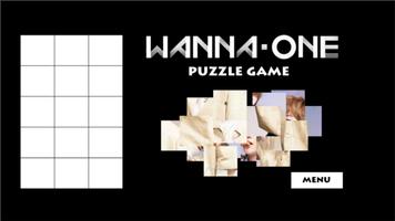 Wanna One KPop Puzzle Game Affiche