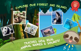 🐶 Baby animals 🎶 Addfree animal sounds for kids पोस्टर