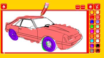 Car Coloring Game capture d'écran 3