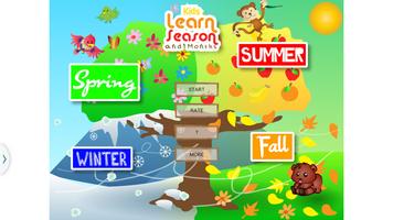 Learn Seasons And Months ポスター