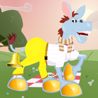 Donkey Dress Up Funny icône
