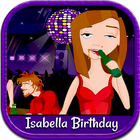 Isabella aniversário ícone