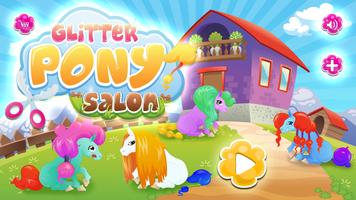 Glitter Pony Salon Poster