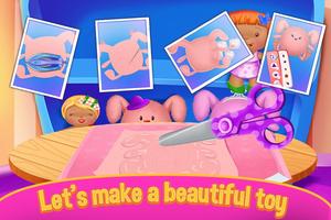嬰兒護理保姆 - 新生苗圃遊戲為孩子幼兒園家務事教育性學習打扮浴玩偶玩具教導創造力塗料畫 海報