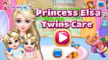 Princess Elsa Twins Care captura de pantalla 1