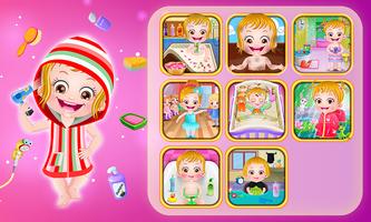 Baby Hazel Bathing Games постер