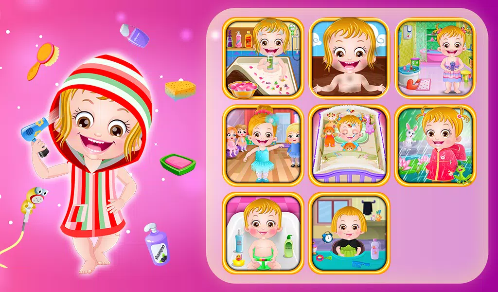 Baby Hazel Bathing Games APK pour Android Télécharger