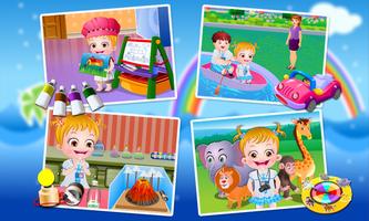 Baby Hazel Preschool Games Poster