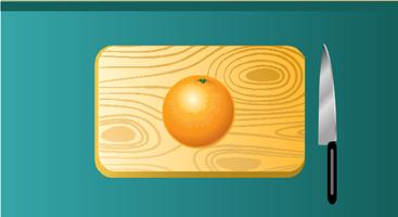 jeux de cuisine jus d'orange Affiche