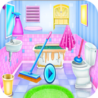 bathroom cleaning icon