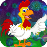White Rooster Escape - JRK Gam أيقونة