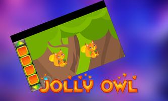 jolly owl Rescue - JRK Games الملصق