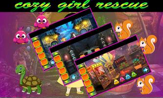 Best Escape Game 432 Cozy Girl Rescue Game Affiche