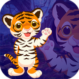 Best Game 436 If You Can Rescue - Tiger Cub Game icon