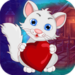 Best Escape Games 41 - Lovely Heart Cat Escape