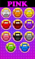 Best Kids Apps - Learn Colors With Funny Owls capture d'écran 1