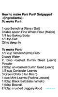 Pani Puri Golgappa Recipe screenshot 1