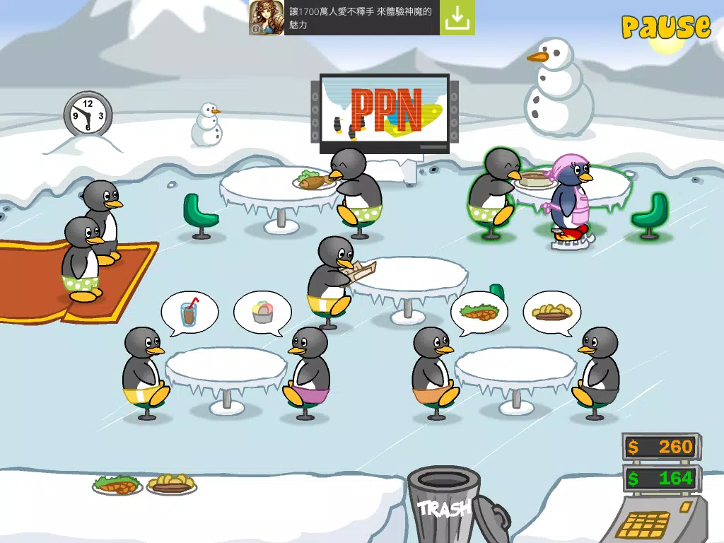 Penguin Diner 2 in 2023  Penguin diner, Free online games, Online