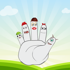 Family Finger Puppets Free ไอคอน