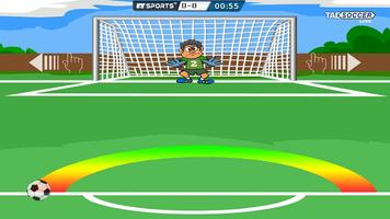 Soccer Penalty Challenge اسکرین شاٹ 2