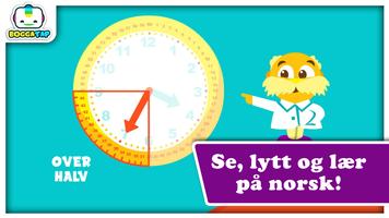 Bogga Klokke norsk: Lær klokka скриншот 1