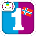 Bogga Tall norsk Lær å telle