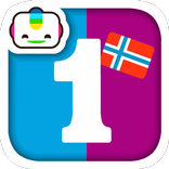 ”Bogga Tall norsk Lær å telle