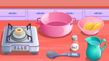 girls games cooking potatoes screenshot 2