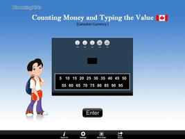 Canadian Counting Money and Typing the Value Lite পোস্টার