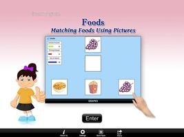 Matching Foods Using Pictures Lite Version पोस्टर